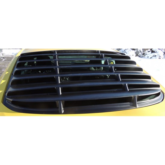 Astra Hammond Black ABS Rear Window Louver 2015-2026 Mustang Hardtop